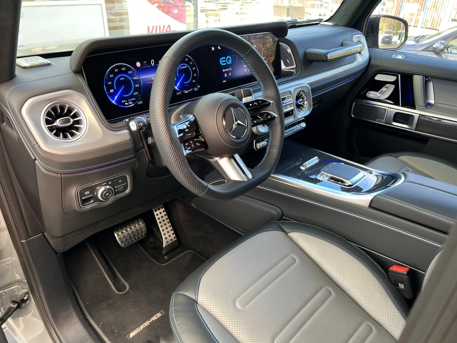 Mercedes-Benz G 580 EQ/AMG/4M/G-TURN/CARBON/EDITION ONE/BURM/360/TV/ - изображение 9