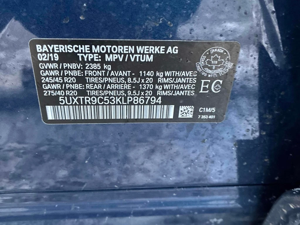 BMW X3 * xDrive30i * CARFAX * ЦЕНА ДО БГ - изображение 10