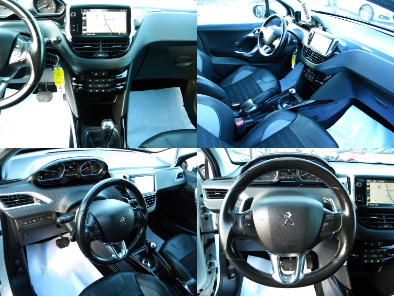 Peugeot 2008 1.6ecoHDI-175000km* ALLURE-АВТОМАТ-КОЖА* КАТО НОВO, снимка 15 - Автомобили и джипове - 48602044