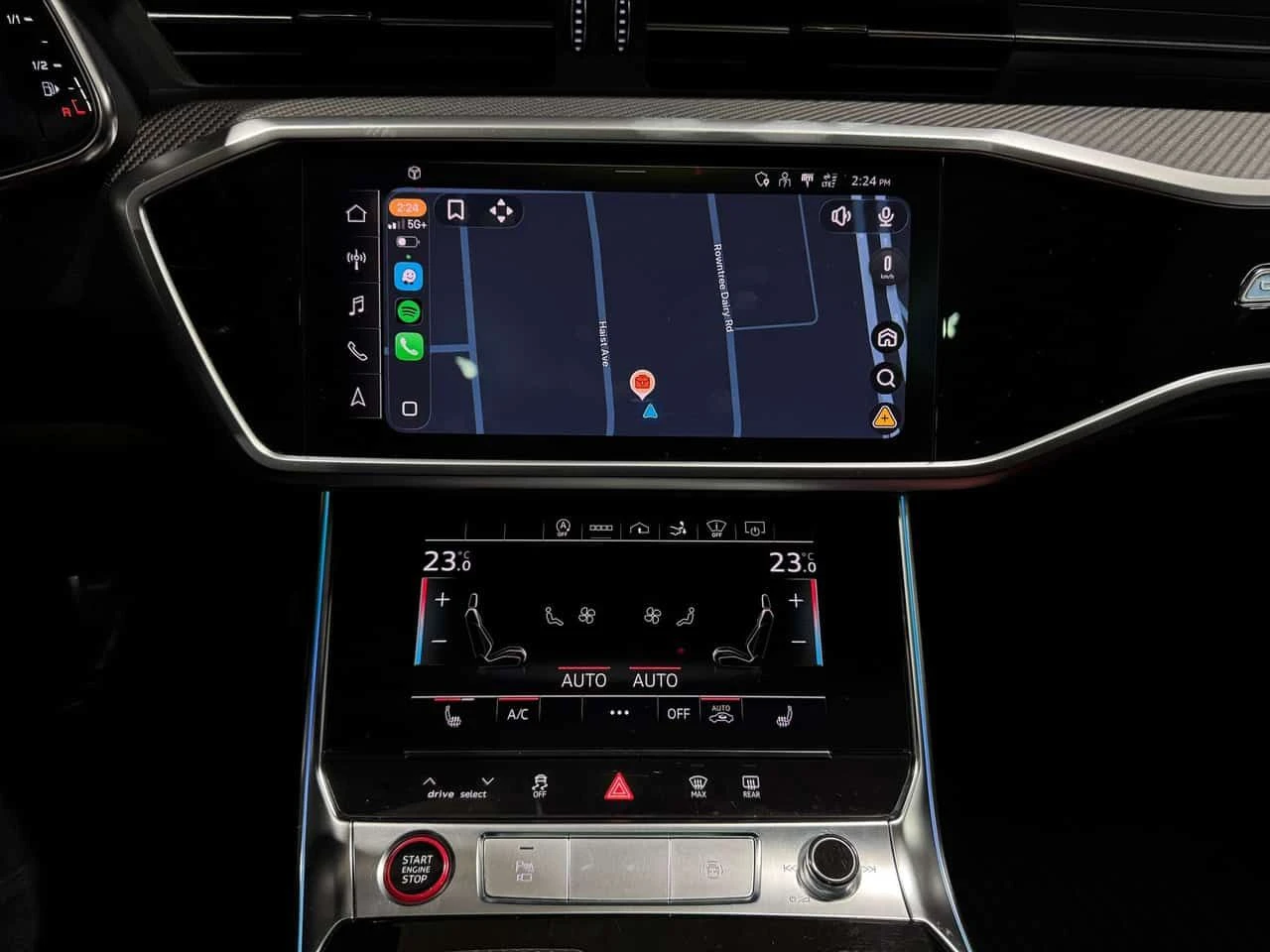 Audi S7 BLACK OPTIC CARFAX, снимка 15 - Автомобили и джипове - 54039555