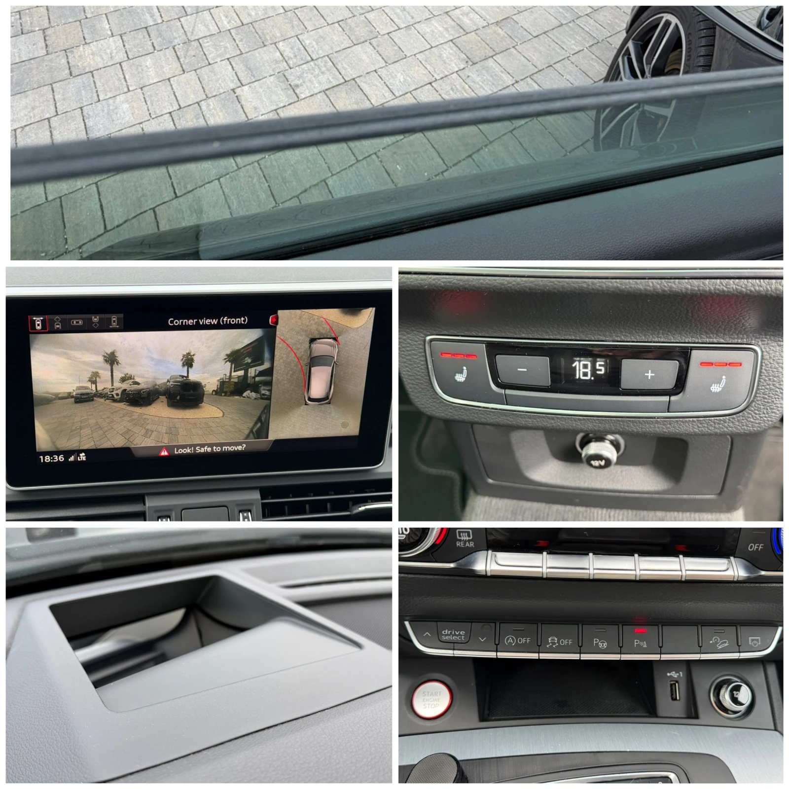 Audi SQ5 BiTDI #PANO#DISTR#Cam360#HUD#KeyLes#PODGREVI#B&O#, снимка 16 - Автомобили и джипове - 54512661