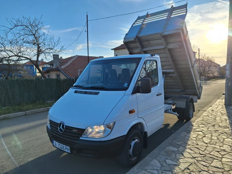 Mercedes-Benz Sprinter 413 Самосвал KRAPF, снимка 1 - Бусове и автобуси - 49415793