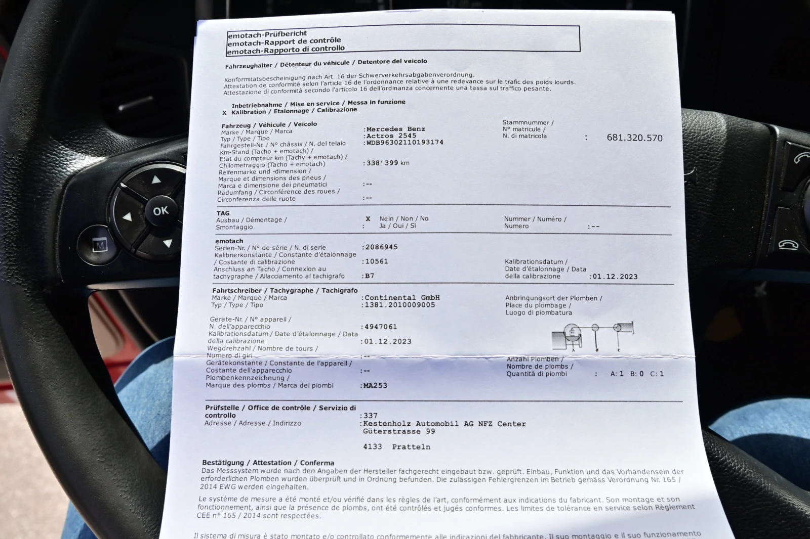 Mercedes-Benz Actros 2545, снимка 15 - Камиони - 56022503