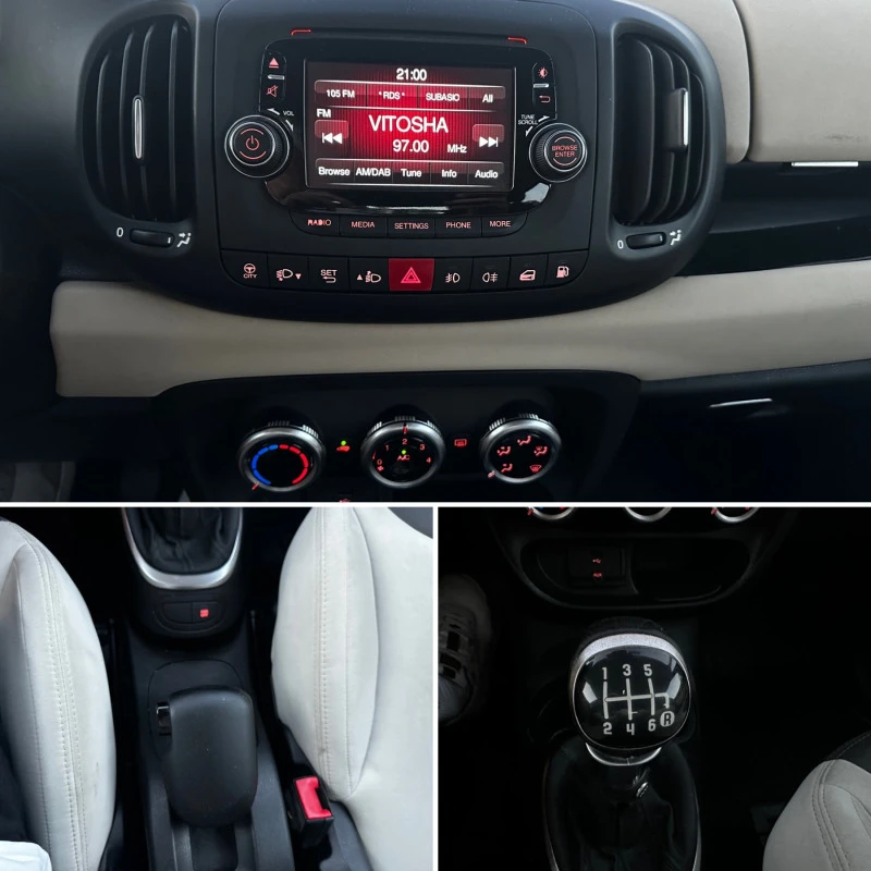 Fiat 500L 0.9 Turbo Euro5B CNG, снимка 15 - Автомобили и джипове - 47152410