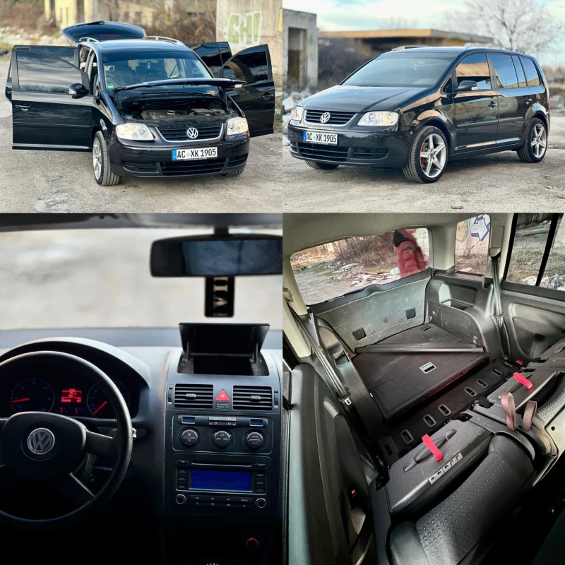 VW Touran 1.9 TDI, снимка 17 - Автомобили и джипове - 52852247