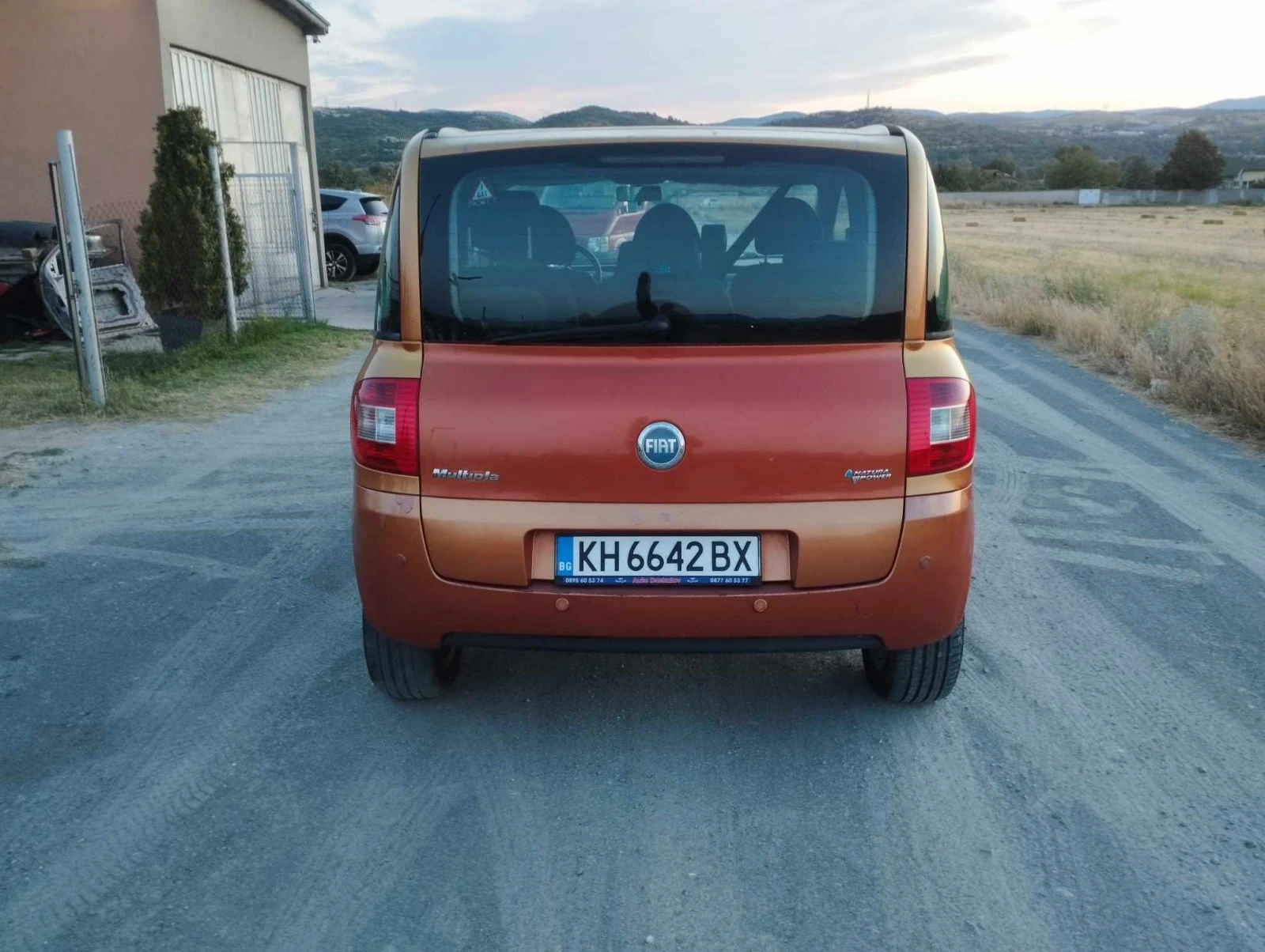 Fiat Multipla 1.6 ГАЗ , снимка 7 - Автомобили и джипове - 54007393