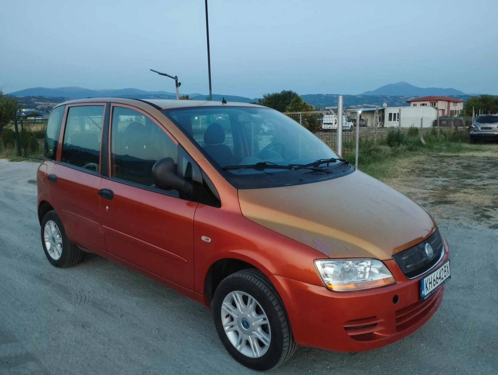 Fiat Multipla 1.6 ГАЗ , снимка 2 - Автомобили и джипове - 54007393