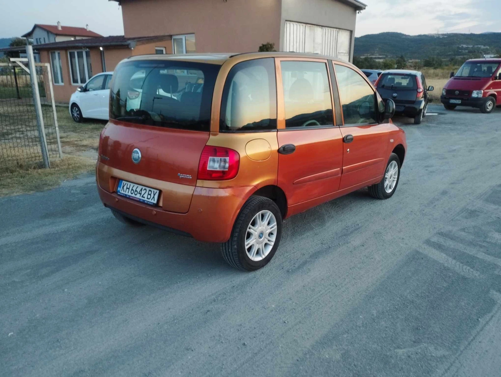 Fiat Multipla 1.6 ГАЗ , снимка 8 - Автомобили и джипове - 54007393