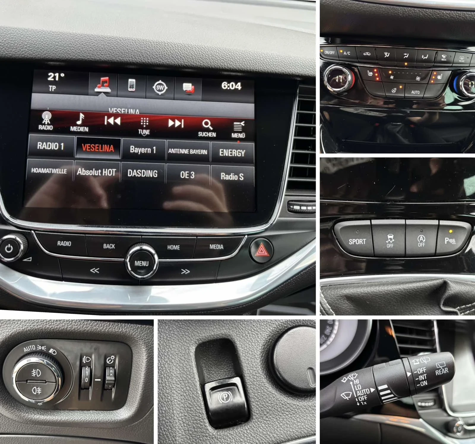 Opel Astra 1.6CDTi/136кс/Лед/Нави/Подгрев/Германия/Евро6, снимка 8 - Автомобили и джипове - 54909232