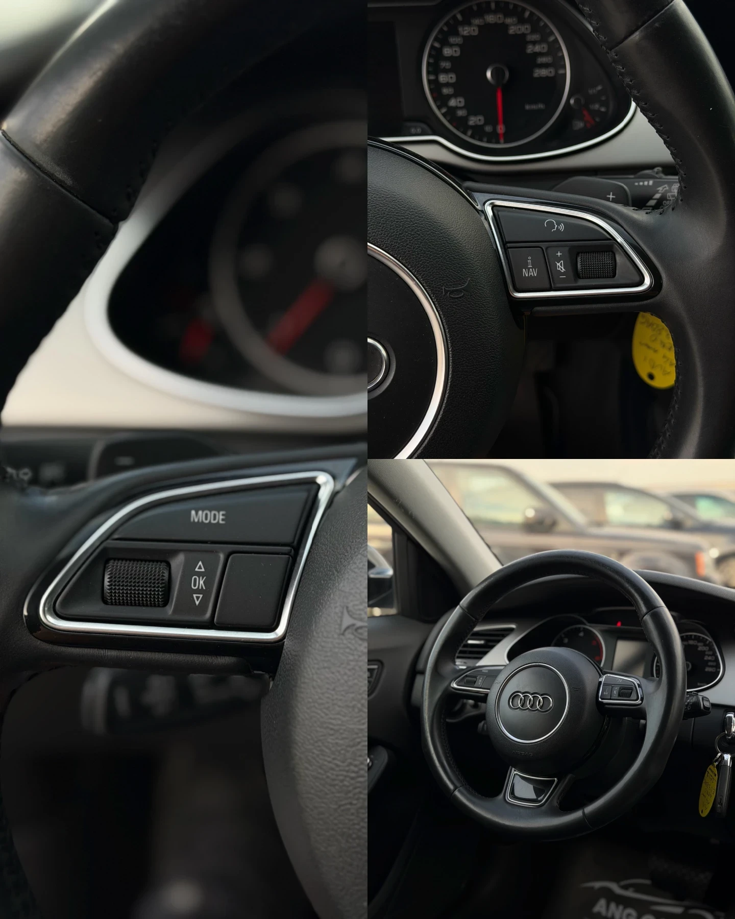 Audi A4 * 2.0TDI* Quattro* SLine* 177к.с.* Facelift* 2015*, снимка 14 - Автомобили и джипове - 55930718