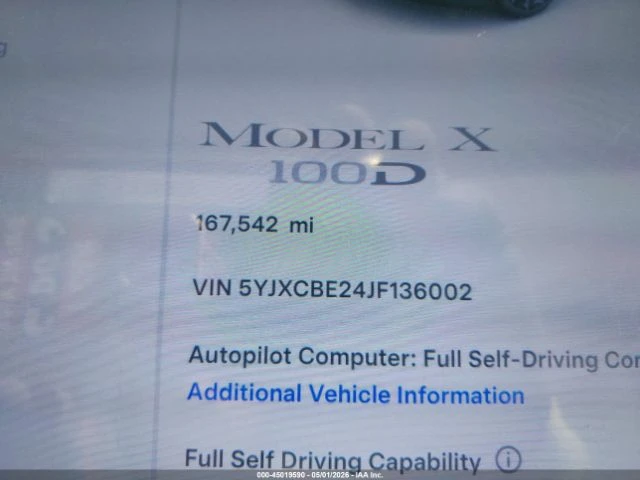 Tesla Model X 100D AWD, снимка 14 - Автомобили и джипове - 55104399