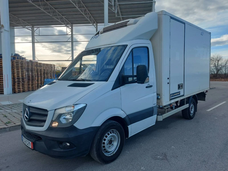 Mercedes-Benz 316 Sprinter 319, ориг. Боя и КМ, 3 помещения, двутемп, снимка 1 - Камиони - 48644065