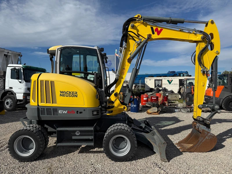 Багер Wacker Neuson EW 65, снимка 9 - Индустриална техника - 52177662
