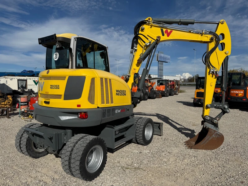 Багер Wacker Neuson EW 65, снимка 16 - Индустриална техника - 52177662