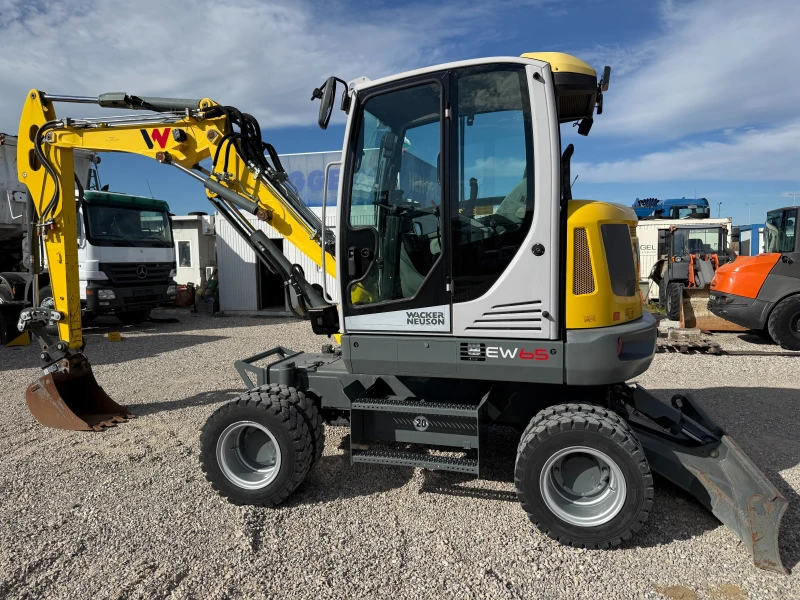 Багер Wacker Neuson EW 65, снимка 5 - Индустриална техника - 52177662