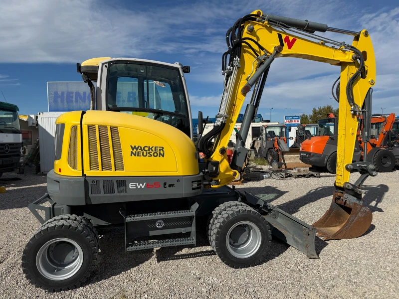Багер Wacker Neuson EW 65, снимка 10 - Индустриална техника - 52177662