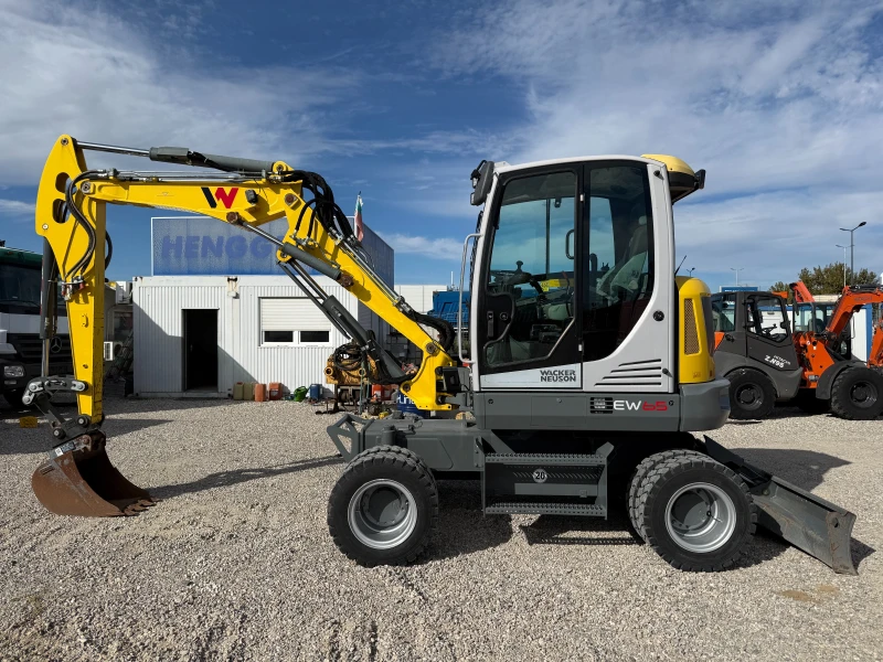 Багер Wacker Neuson EW 65, снимка 2 - Индустриална техника - 52177662