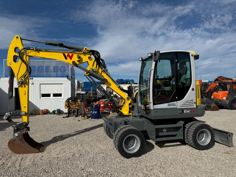 Багер Wacker Neuson EW 65, снимка 3 - Индустриална техника - 52177662