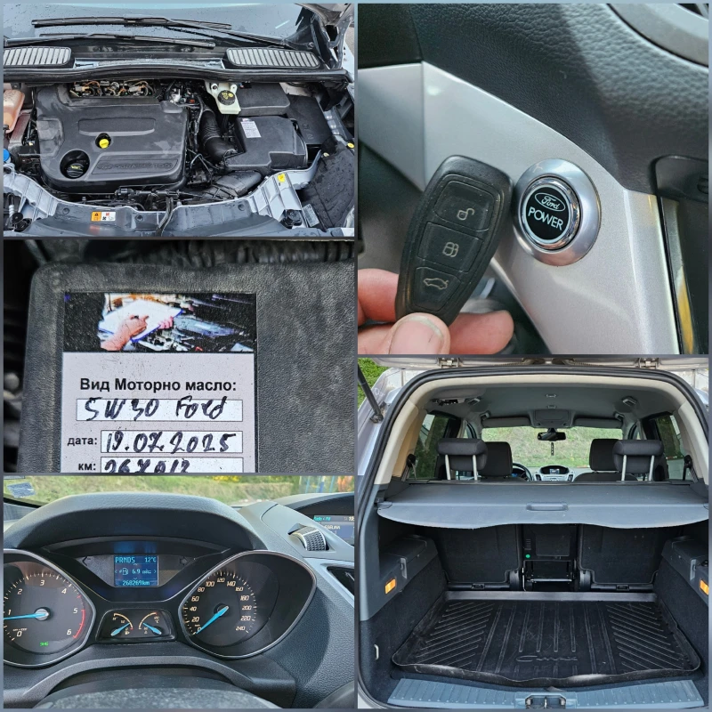 Ford C-max 2.0 XDI AVTOMAT/KLIMATRONIK/TITANIUM, снимка 16 - Автомобили и джипове - 51513079