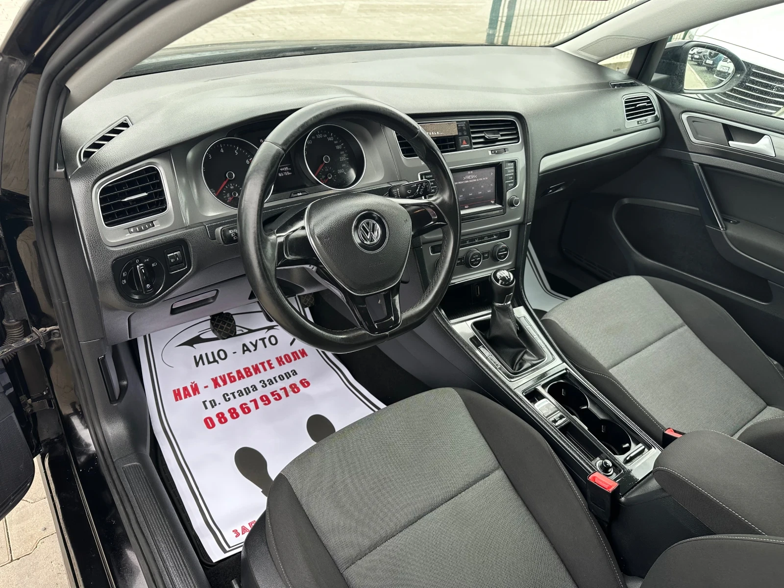 VW Golf Парктроник Подгрев  Евро 5 , снимка 9 - Автомобили и джипове - 54056621