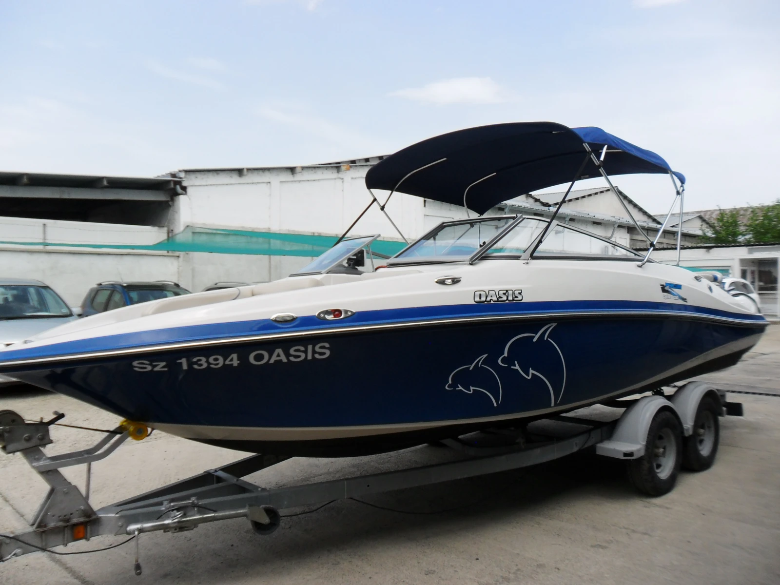 Лодка Sugar Sand OASIS-250-OPTI-MAX, снимка 7 - Воден транспорт - 55010425