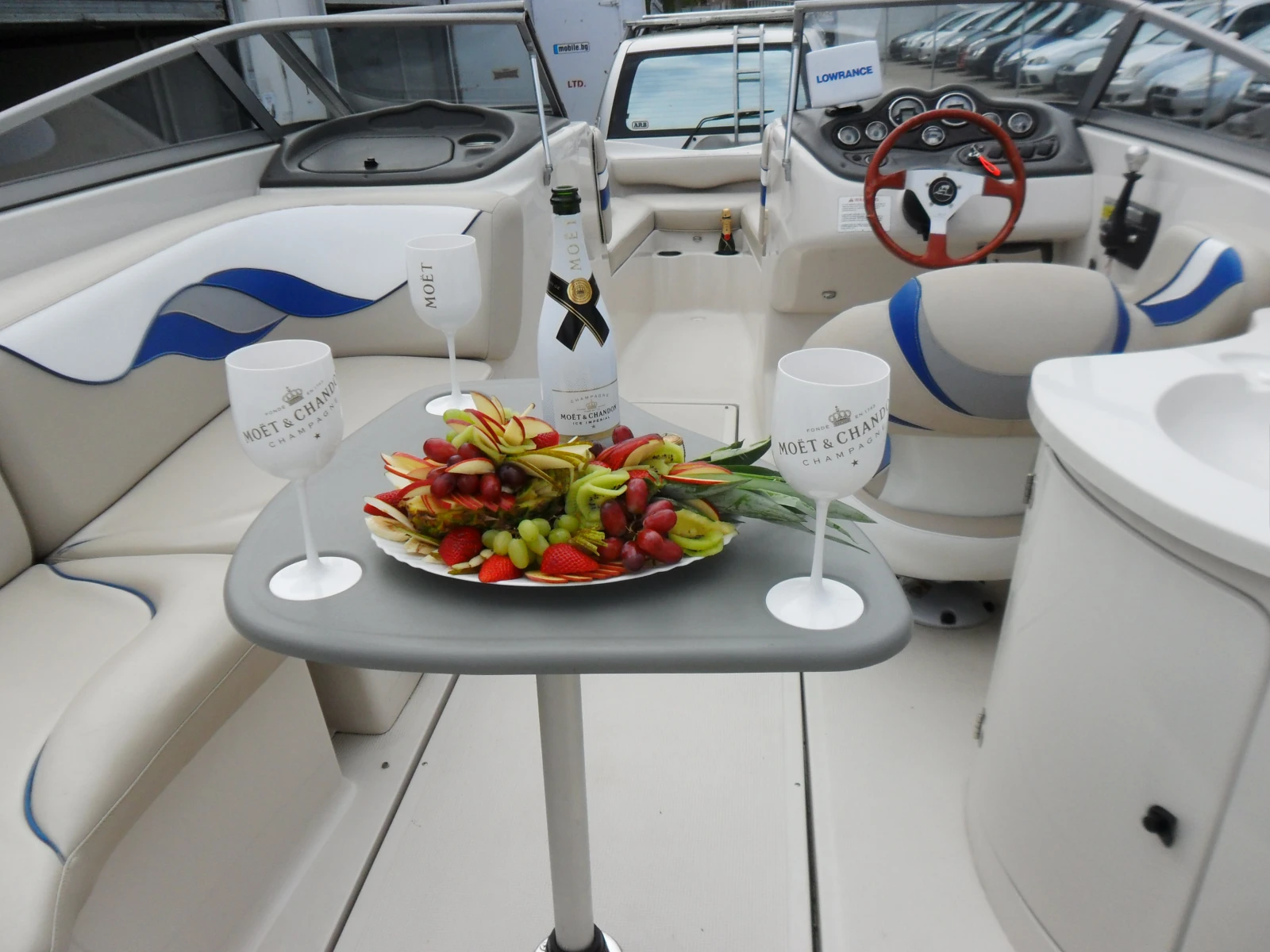 Лодка Sugar Sand OASIS-250-OPTI-MAX, снимка 16 - Воден транспорт - 55010425