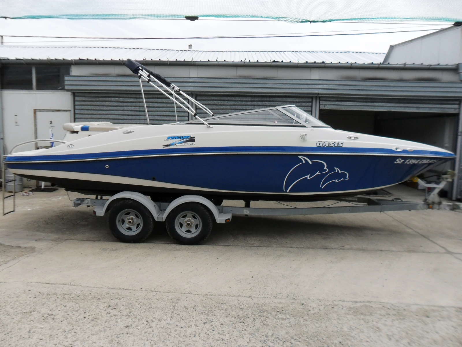 Лодка Sugar Sand OASIS-250-OPTI-MAX, снимка 4 - Воден транспорт - 55010425