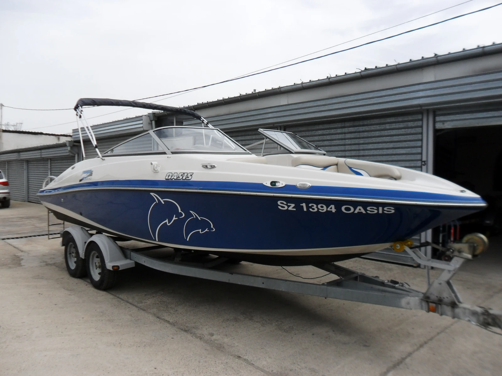 Лодка Sugar Sand OASIS-250-OPTI-MAX, снимка 2 - Воден транспорт - 55010425