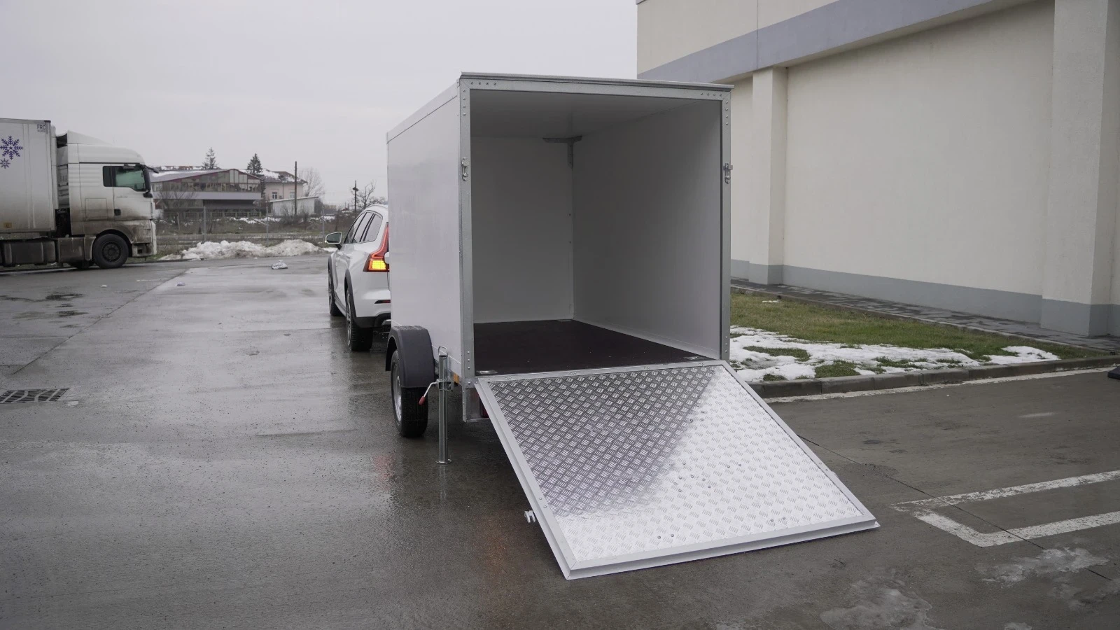 За автомобил Agados Ремарке фургон 206х114х120, снимка 6 - Ремаркета - 54123783