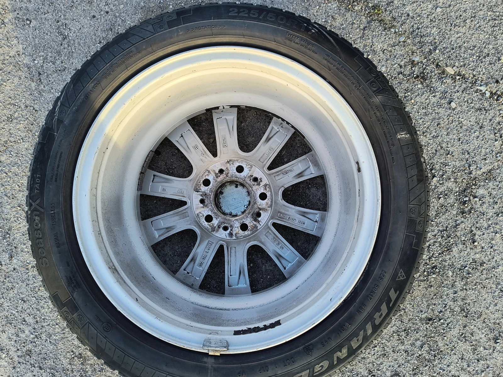 Гуми с джанти Triangle 225/50R17, снимка 4 - Гуми и джанти - 54671806