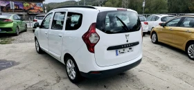 Dacia Lodgy 1.6i-Заводска газ* Нави* 06.2017г, снимка 7