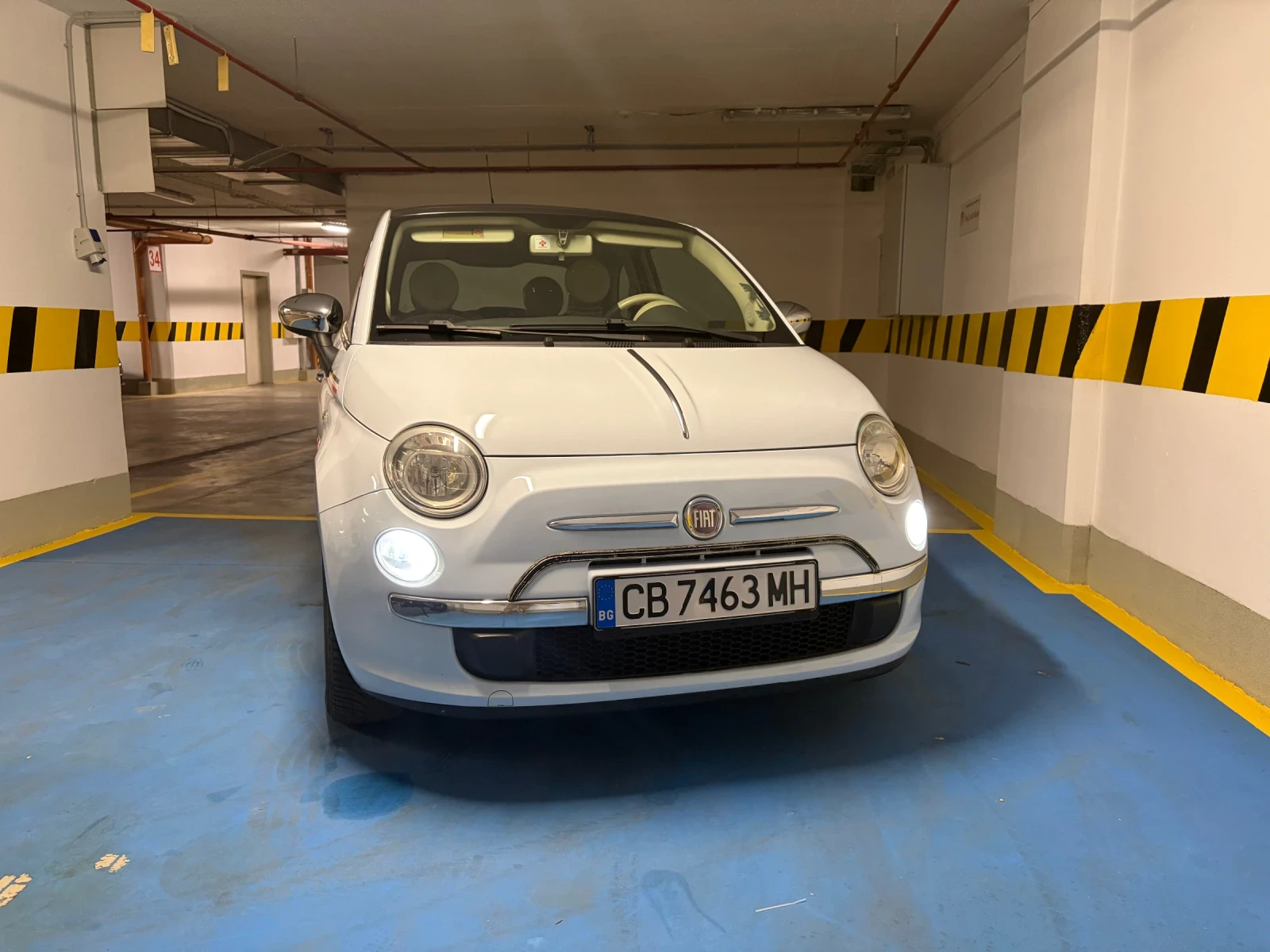 Fiat 500 1.4 100 PS 94 хил. км доказан пробег, снимка 8 - Автомобили и джипове - 55286778