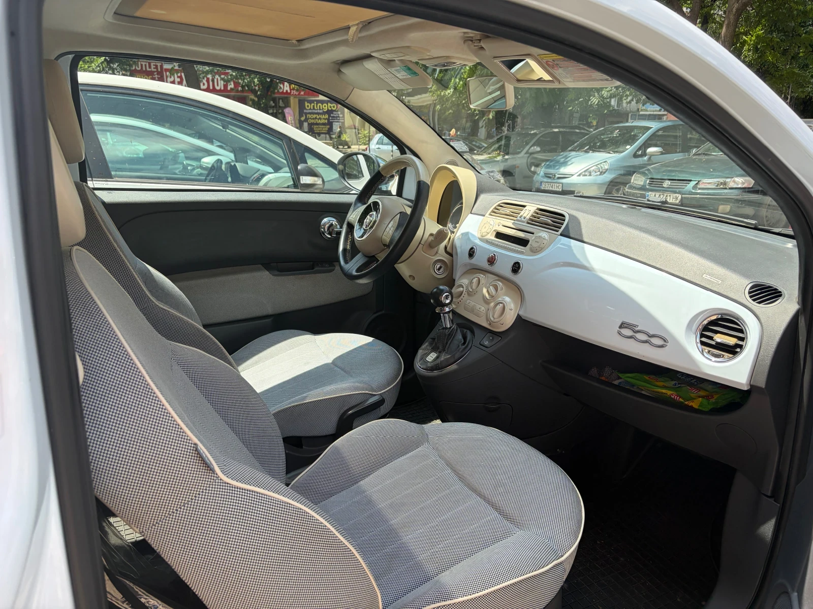 Fiat 500 1.4 100 PS 94 хил. км доказан пробег, снимка 6 - Автомобили и джипове - 55286778