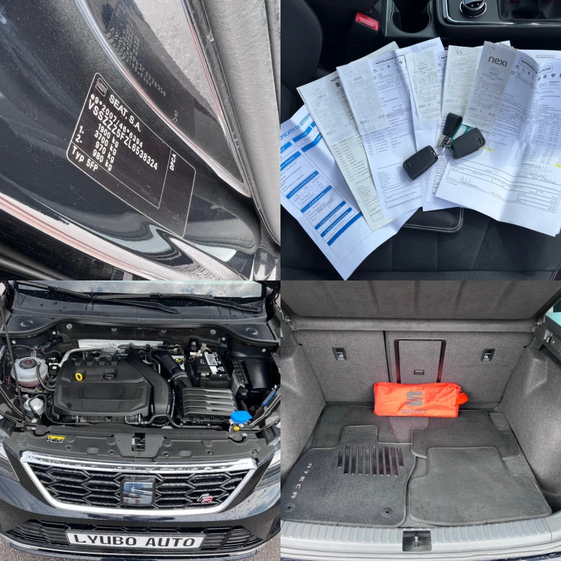 Seat Ateca 1.5 TSI FR FACELIFT LED ACC NAVI EURO 6D TOP   , снимка 15 - Автомобили и джипове - 51251734