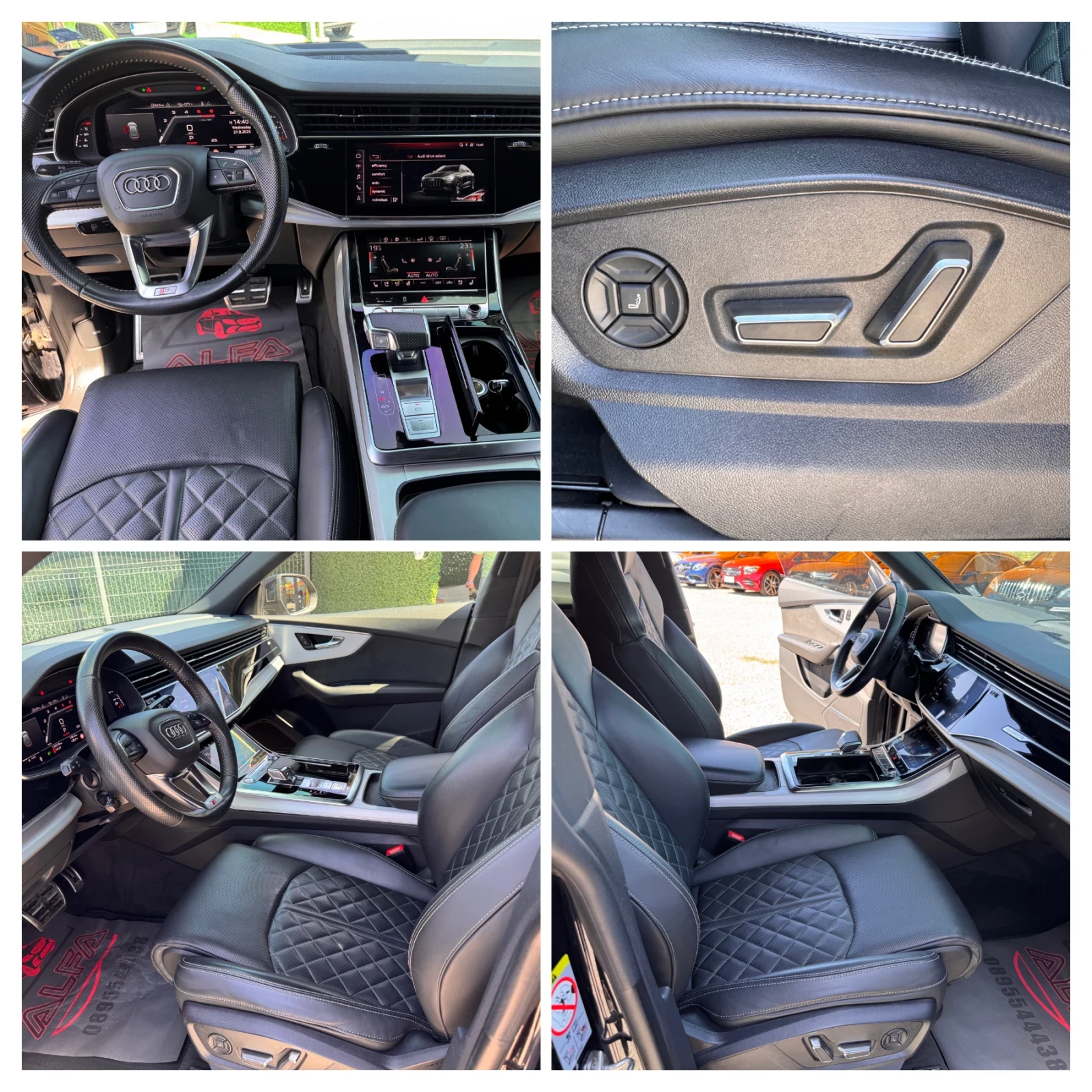 Audi SQ8 d/RSQ8 PACKET/ГЕНЕРАЦИЯ/ВС.ЕКСТРИ/НОВА КОЛА/// - изображение 10