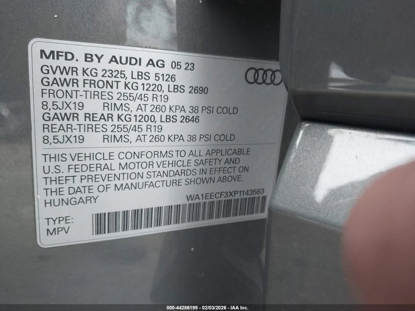 Audi Q3 Q3 Premium Plus 45 TFSI Sline Quattro, снимка 12 - Автомобили и джипове - 53725809
