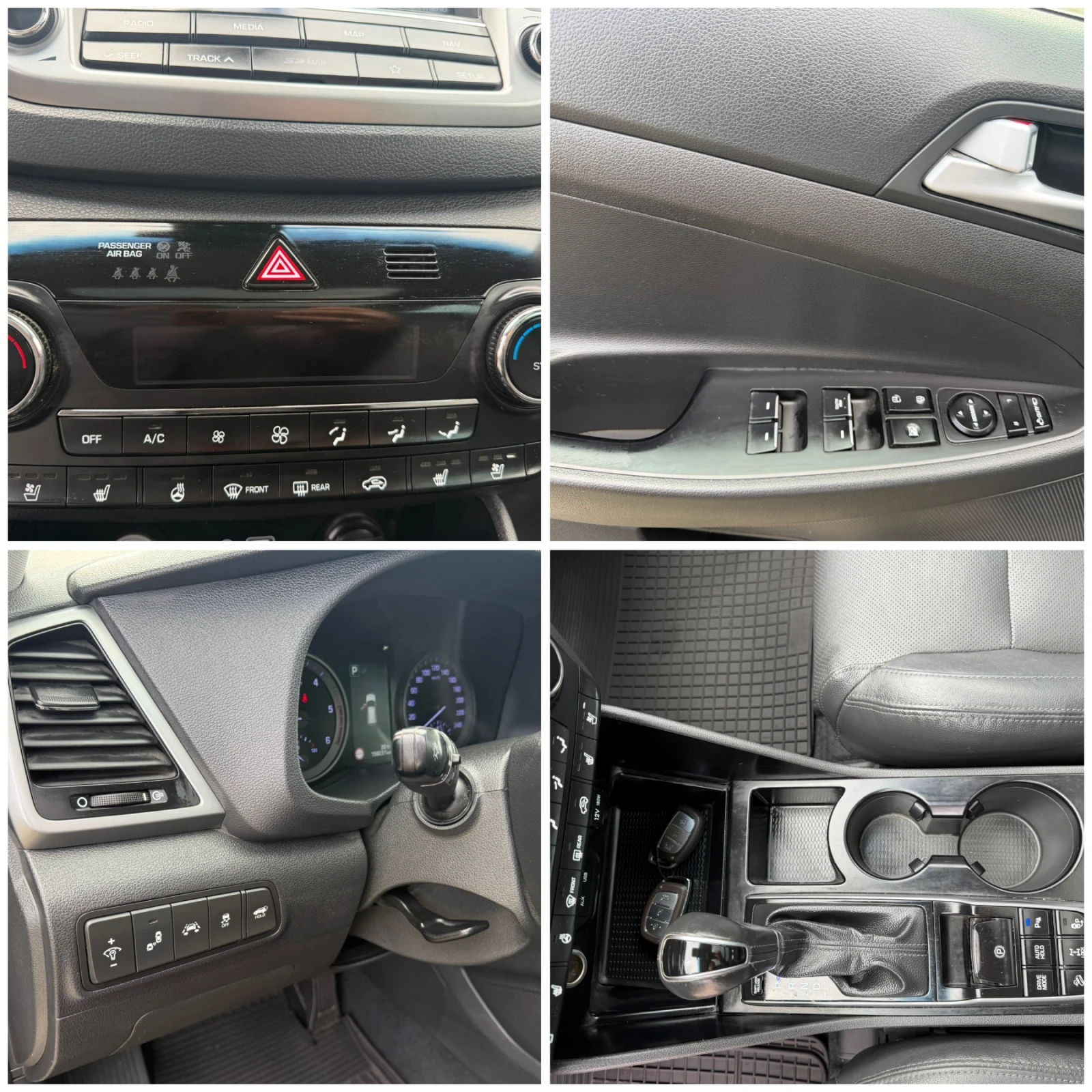 Hyundai Tucson 2.0 ШВЕЙЦАРИЯ 4х4 VERTEX, снимка 17 - Автомобили и джипове - 56330607