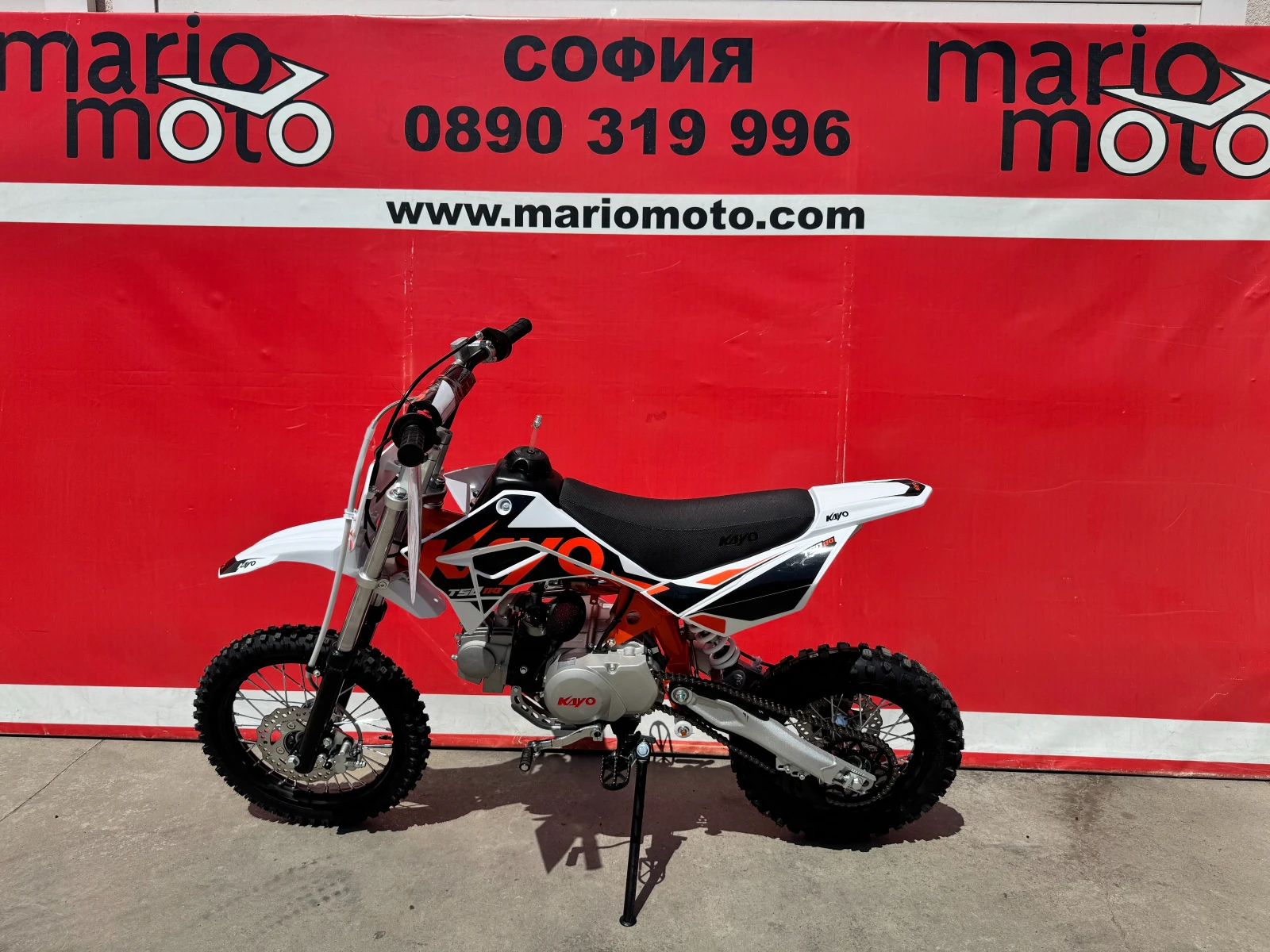Kayo Moto Kayo Moto TSD110 Детски Кросов Мотор, снимка 8 - Мотоциклети и мототехника - 54701850