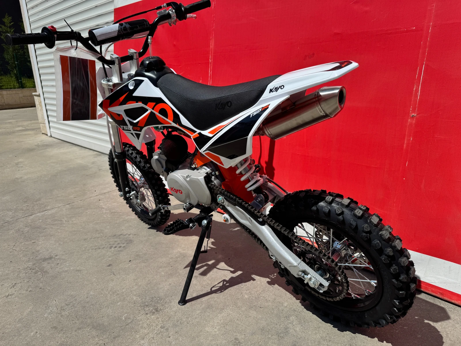 Kayo Moto Kayo Moto TSD110 Детски Кросов Мотор, снимка 10 - Мотоциклети и мототехника - 54701850