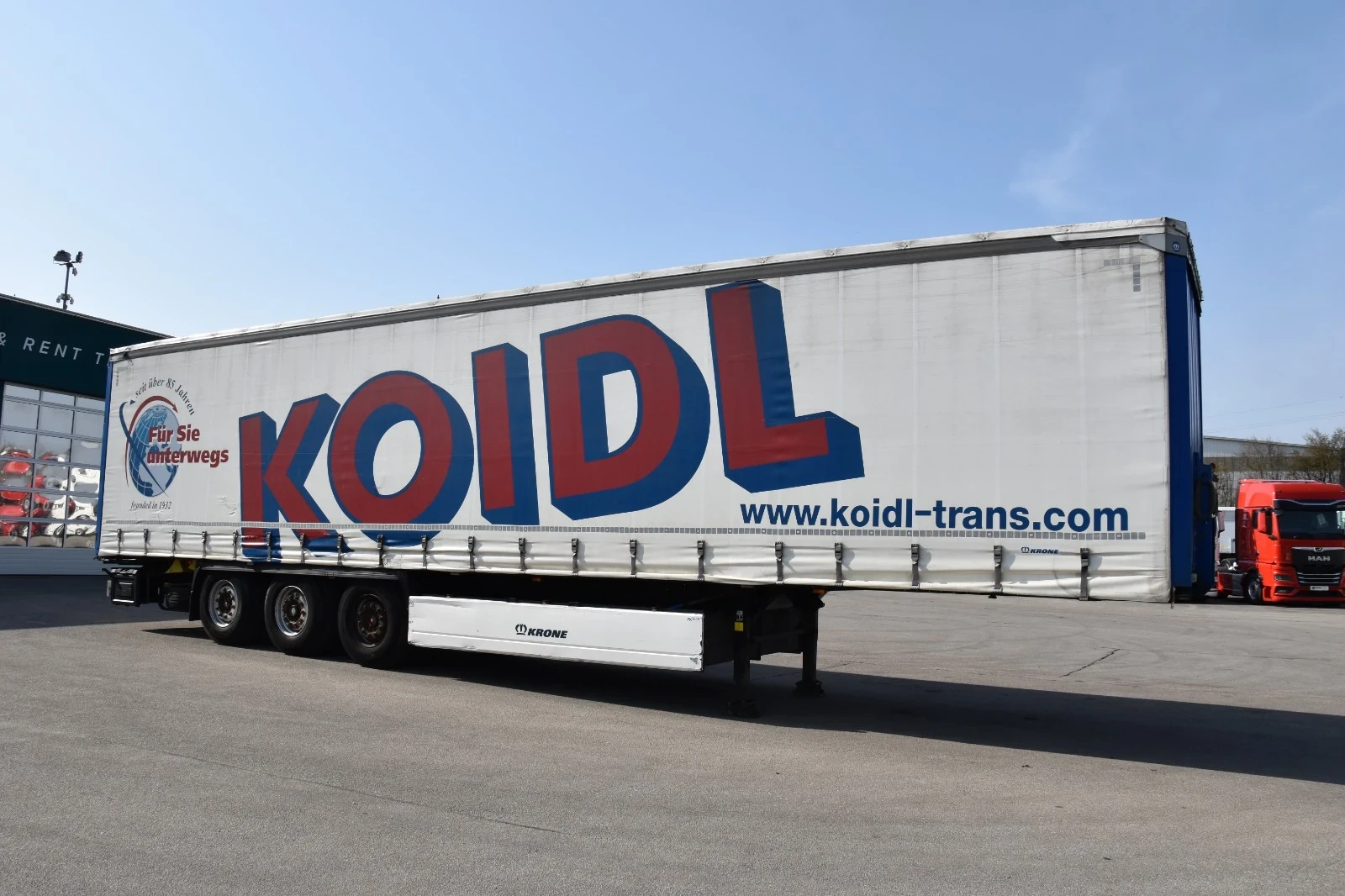 Полуремарке Krone SD