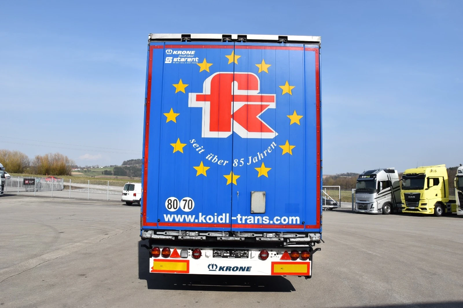 Полуремарке Krone SD, снимка 5 - Ремаркета - 54171347