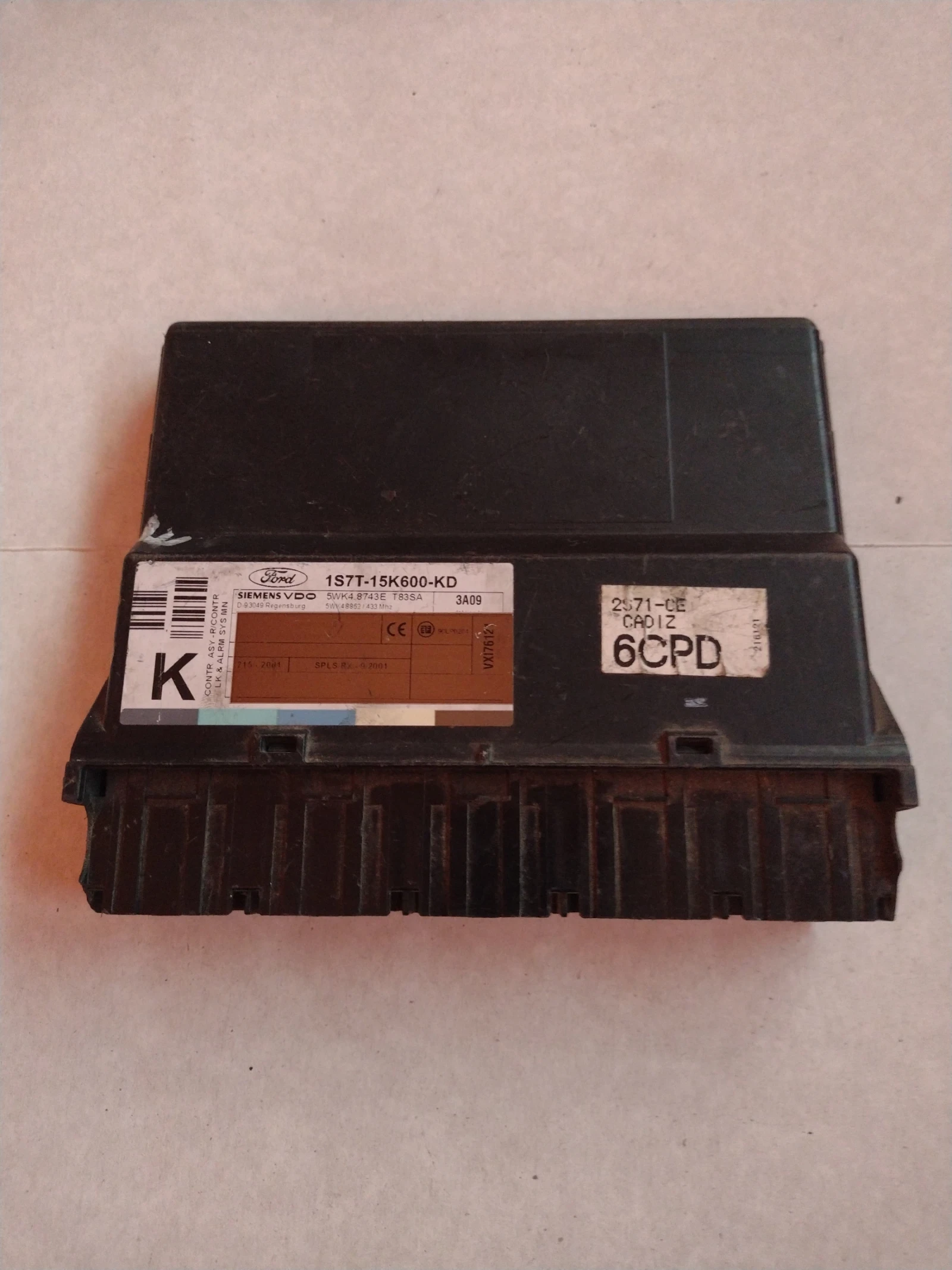 1S7T-15K600 KD    FORD  5WK48743E   5WK4 8743E  T83SA | Mobile.bg   1