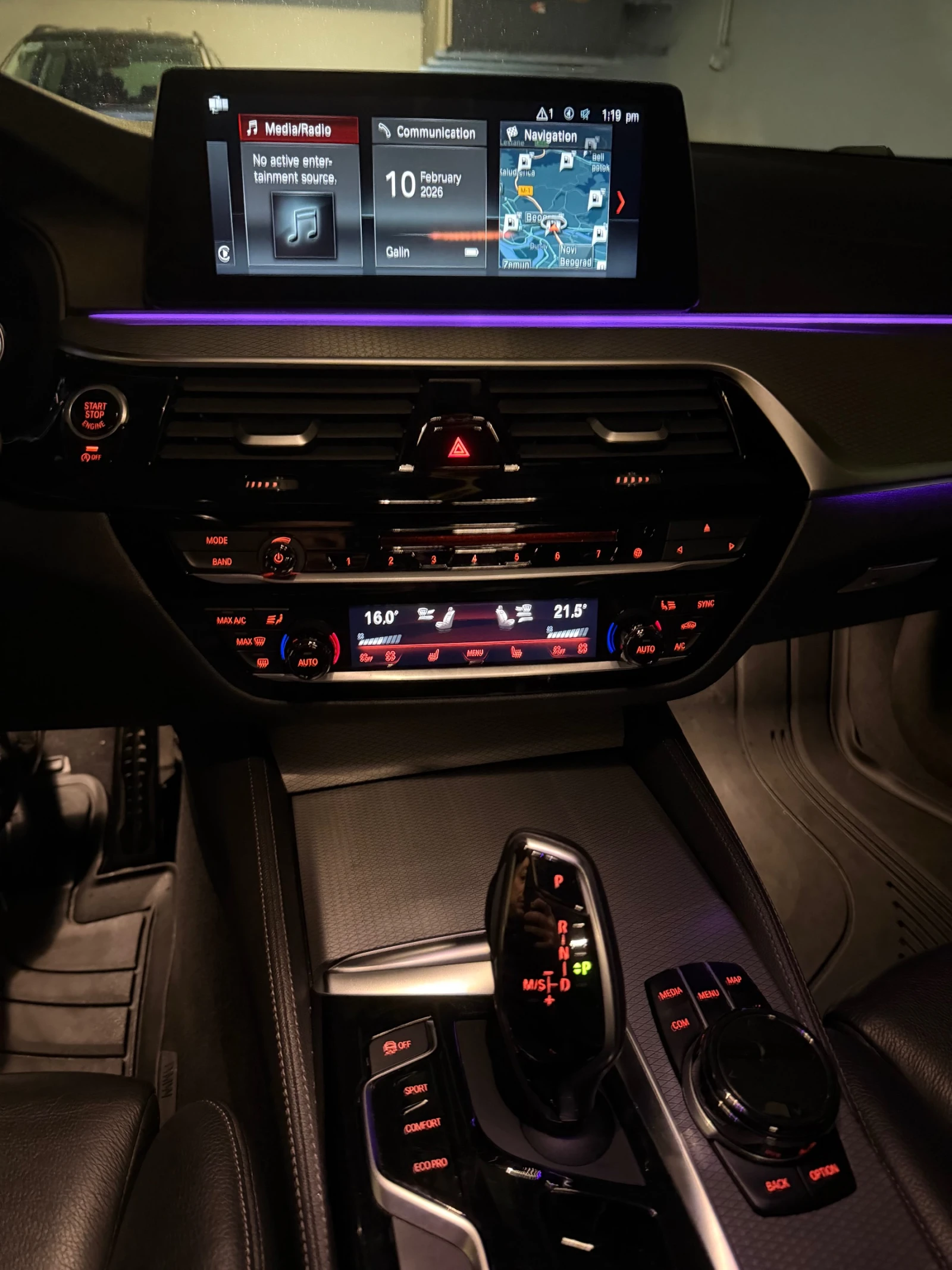 BMW 530 Msport, снимка 11 - Автомобили и джипове - 54297023