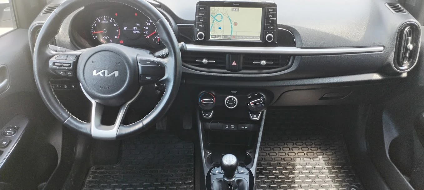 Kia Picanto 1.25i NAVI Face Lift, снимка 16 - Автомобили и джипове - 54911471