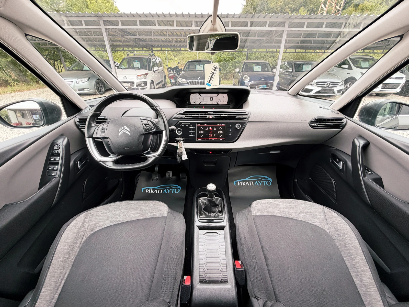 Citroen C4 Picasso Spacetourer 1.6HDi ИТАЛИЯ, снимка 12 - Автомобили и джипове - 55842665