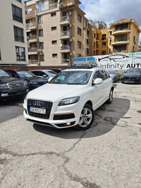 Audi Q7 FACELIFT, S-LINE, ПАНОРАМА, КАМЕРА, ПОДГРЕВ, снимка 4
