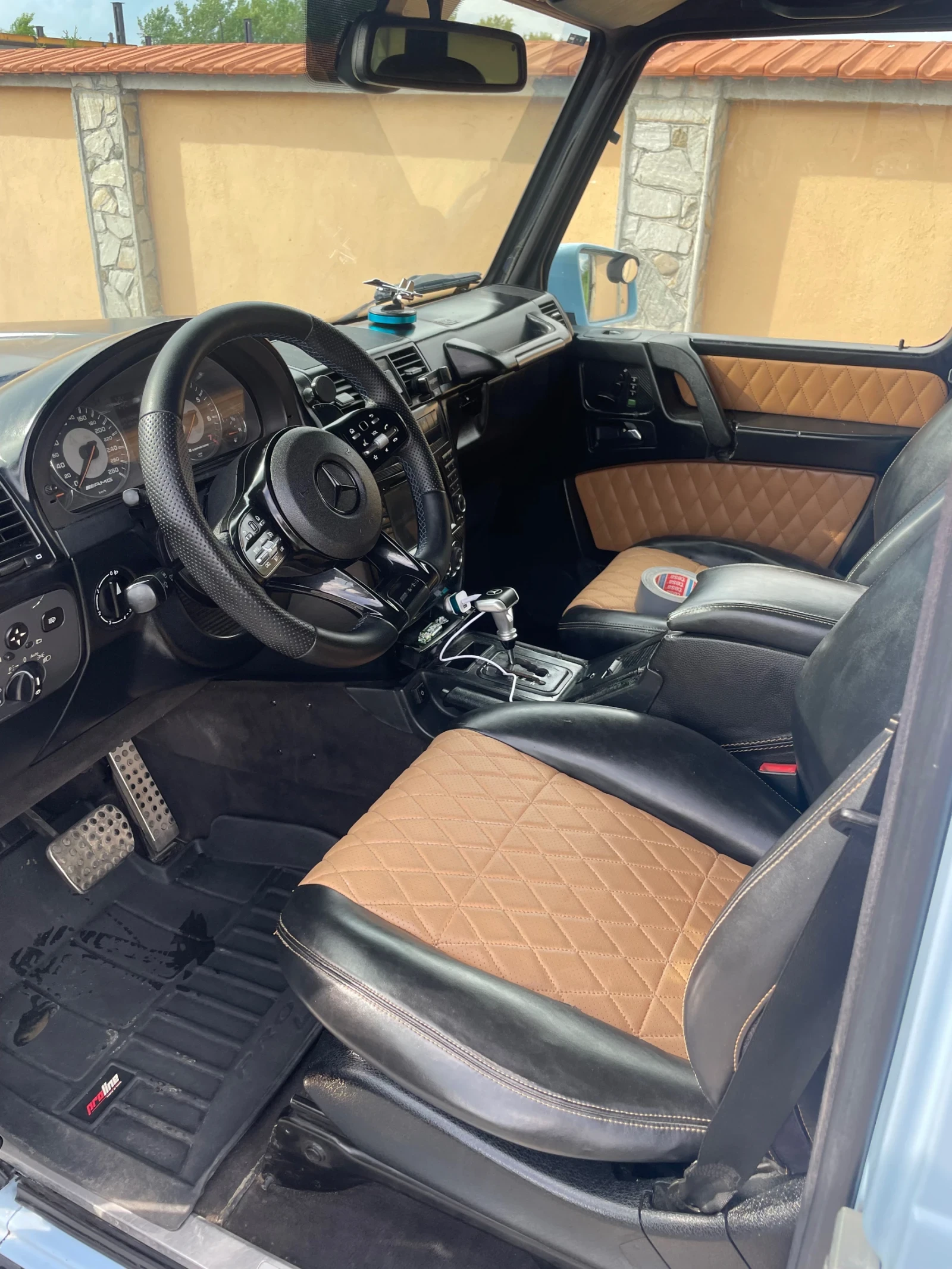Mercedes-Benz G 500 БАРТЕР, снимка 12 - Автомобили и джипове - 53698995