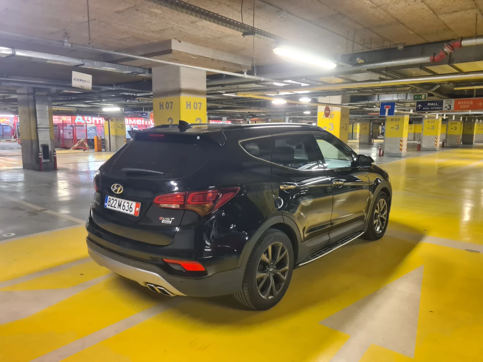 Hyundai Santa fe 2.2 CRDI 197 к.с. 4WD 6+ 1, снимка 5 - Автомобили и джипове - 53714489