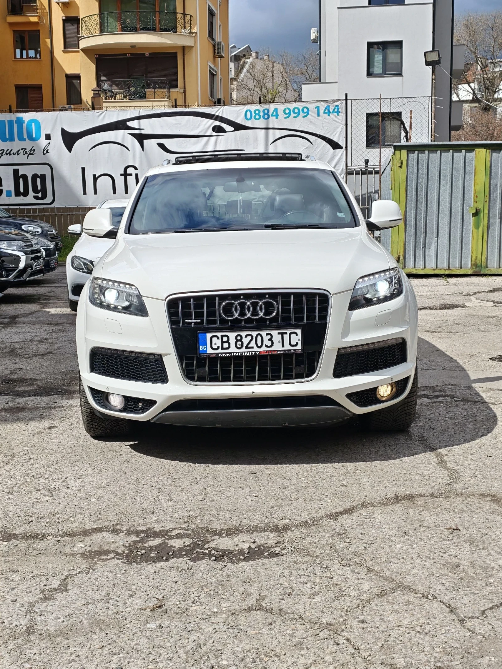 Audi Q7 FACELIFT, S-LINE, ПАНОРАМА, КАМЕРА, ПОДГРЕВ, снимка 2 - Автомобили и джипове - 54092279