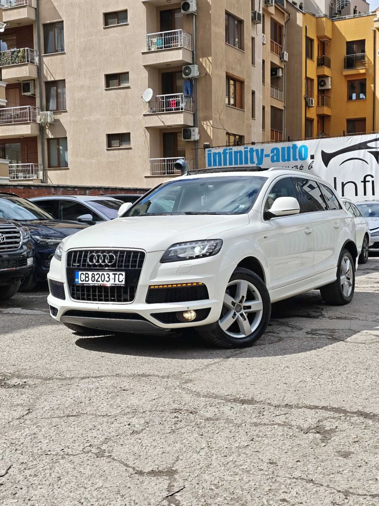 Audi Q7 FACELIFT, S-LINE, ПАНОРАМА, КАМЕРА, ПОДГРЕВ